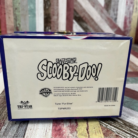 Scooby-Do Vintage (2002) Musical Jewelry Box NIB Collectible Purple White - Picture 8 of 11